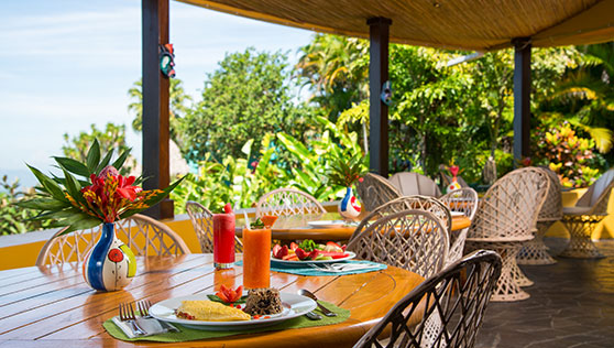 Terrace Restaurant at Xandari Costa Rica Spa and Resort